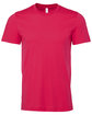 Bella + Canvas Unisex Jersey T-Shirt FUCHSIA FlatFront