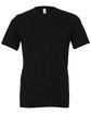 Bella + Canvas Unisex Jersey T-Shirt BLACK FlatFront