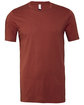 Bella + Canvas Unisex Jersey T-Shirt rust FlatFront