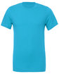 Bella + Canvas Unisex Jersey T-Shirt AQUA OFFront