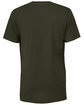 Bella + Canvas Unisex Jersey T-Shirt dark olive OFBack