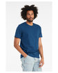 Bella + Canvas Unisex Jersey T-Shirt cool blue ModelSide