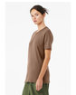 Bella + Canvas Unisex Jersey T-Shirt vintage brown ModelSide