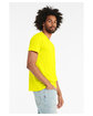 Bella + Canvas Unisex Heather CVC T-Shirt neon yellow ModelSide