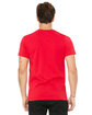 Bella + Canvas Unisex Made In The USA Jersey T-Shirt RED ModelBack