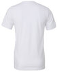 Bella + Canvas Unisex Made In The USA Jersey T-Shirt WHITE FlatBack