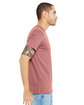 Bella + Canvas Unisex Made In The USA Jersey T-Shirt MAUVE ModelSide