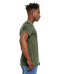Bella + Canvas Unisex Made In The USA Jersey T-Shirt MILITARY GREEN ModelSide