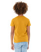 Bella + Canvas Youth Jersey T-Shirt MUSTARD ModelBack