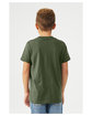 Bella + Canvas Youth Jersey T-Shirt MILITARY GREEN ModelBack