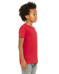 Bella + Canvas Youth Jersey T-Shirt RED ModelSide