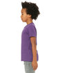 Bella + Canvas Youth Jersey T-Shirt royal purple ModelSide