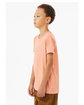 Bella + Canvas Youth Jersey T-Shirt peach ModelSide