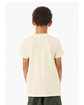 Bella + Canvas Youth CVC Jersey T-Shirt heather natural ModelBack