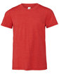 Bella + Canvas Youth CVC Jersey T-Shirt heather red OFFront