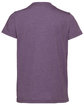 Bella + Canvas Youth CVC Jersey T-Shirt hthr team purple OFBack