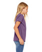 Bella + Canvas Youth CVC Jersey T-Shirt hthr team purple ModelSide