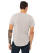 Bella + Canvas FWD Fashion Men's Curved Hem Short Sleeve T-Shirt hthr cool grey ModelBack