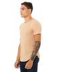 Bella + Canvas FWD Fashion Men's Curved Hem Short Sleeve T-Shirt hthr sand dune ModelQrt