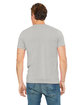 Bella + Canvas Unisex Jersey Short-Sleeve V-Neck T-Shirt SILVER ModelBack