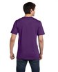 Bella + Canvas Unisex Jersey Short-Sleeve V-Neck T-Shirt TEAM PURPLE ModelBack