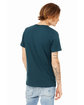Bella + Canvas Unisex Jersey Short-Sleeve V-Neck T-Shirt DEEP TEAL ModelBack