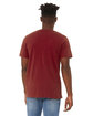 Bella + Canvas Unisex Jersey Short-Sleeve V-Neck T-Shirt CARDINAL ModelBack
