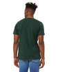 Bella + Canvas Unisex Jersey Short-Sleeve V-Neck T-Shirt FOREST ModelBack