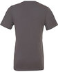 Bella + Canvas Unisex Jersey Short-Sleeve V-Neck T-Shirt ASPHALT FlatBack