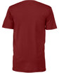 Bella + Canvas Unisex Jersey Short-Sleeve V-Neck T-Shirt CARDINAL FlatBack