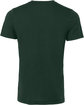 Bella + Canvas Unisex Jersey Short-Sleeve V-Neck T-Shirt forest FlatBack