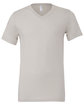 Bella + Canvas Unisex Jersey Short-Sleeve V-Neck T-Shirt SILVER FlatFront