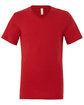 Bella + Canvas Unisex Jersey Short-Sleeve V-Neck T-Shirt CANVAS RED FlatFront