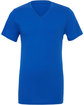 Bella + Canvas Unisex Jersey Short-Sleeve V-Neck T-Shirt TRUE ROYAL OFFront