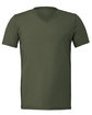 Bella + Canvas Unisex Jersey Short-Sleeve V-Neck T-Shirt MILITARY GREEN OFFront