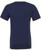 Bella + Canvas Unisex Jersey Short-Sleeve V-Neck T-Shirt navy OFBack