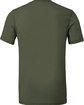 Bella + Canvas Unisex Jersey Short-Sleeve V-Neck T-Shirt military green OFBack