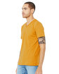 Bella + Canvas Unisex Jersey Short-Sleeve V-Neck T-Shirt mustard ModelQrt