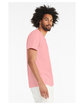 Bella + Canvas Unisex Jersey Short-Sleeve V-Neck T-Shirt PINK ModelSide