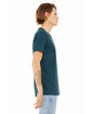 Bella + Canvas Unisex Jersey Short-Sleeve V-Neck T-Shirt DEEP TEAL ModelSide