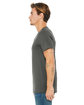 Bella + Canvas Unisex Jersey Short-Sleeve V-Neck T-Shirt asphalt ModelSide
