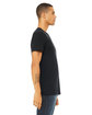 Bella + Canvas Unisex Jersey Short-Sleeve V-Neck T-Shirt vintage black ModelSide