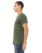 Bella + Canvas Unisex Jersey Short-Sleeve V-Neck T-Shirt MILITARY GREEN ModelSide