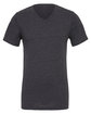 Bella + Canvas Unisex CVC Jersey V-Neck T-Shirt dark gry heather OFFront