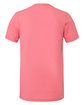 Bella + Canvas Unisex CVC Jersey V-Neck T-Shirt neon pink OFBack