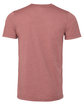 Bella + Canvas Unisex CVC Jersey V-Neck T-Shirt heather mauve OFBack