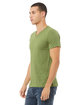 Bella + Canvas Unisex CVC Jersey V-Neck T-Shirt heather green ModelQrt