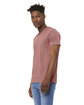 Bella + Canvas Unisex CVC Jersey V-Neck T-Shirt heather mauve ModelQrt