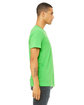 Bella + Canvas Unisex CVC Jersey V-Neck T-Shirt neon green ModelSide