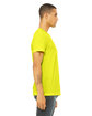 Bella + Canvas Unisex CVC Jersey V-Neck T-Shirt neon yellow ModelSide
